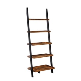 Convenience Concepts American Heritage Bookshelf Ladder, Barnwood/Black