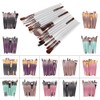 Lurrose Juego de 15 Brochas de Maquillaje y Uso Profesional