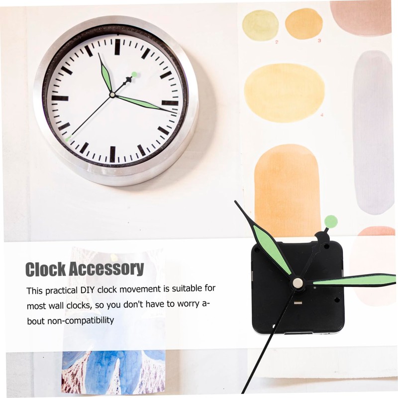 TEHAUX 6 Sets High Torque Clock Movement Kit with Various