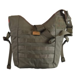 Duffler Crossbody Messenger bag 10L styling for comfort, durability and functionality; Tarmac color