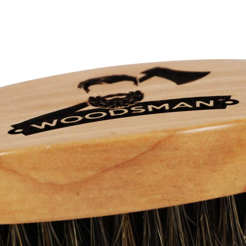 Woodsman - Kit De Cepillo y Peine para Barba y
