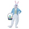 California Costumes Adult Deluxe Easter Bunny Costume - Small/Medium, White/Blue
