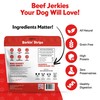 Barkin Burger - Beef Jerky Grain-Free Dog Treats, 12 oz