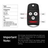 Keylessbest Key Fob Remote Replacement for 2012 2013 2014 Acura