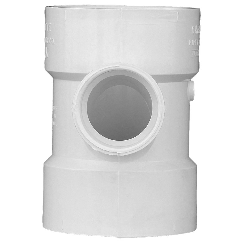 CHARLOTTE PIPE 3 x 3 x 1 1/2 DWV SANITARY