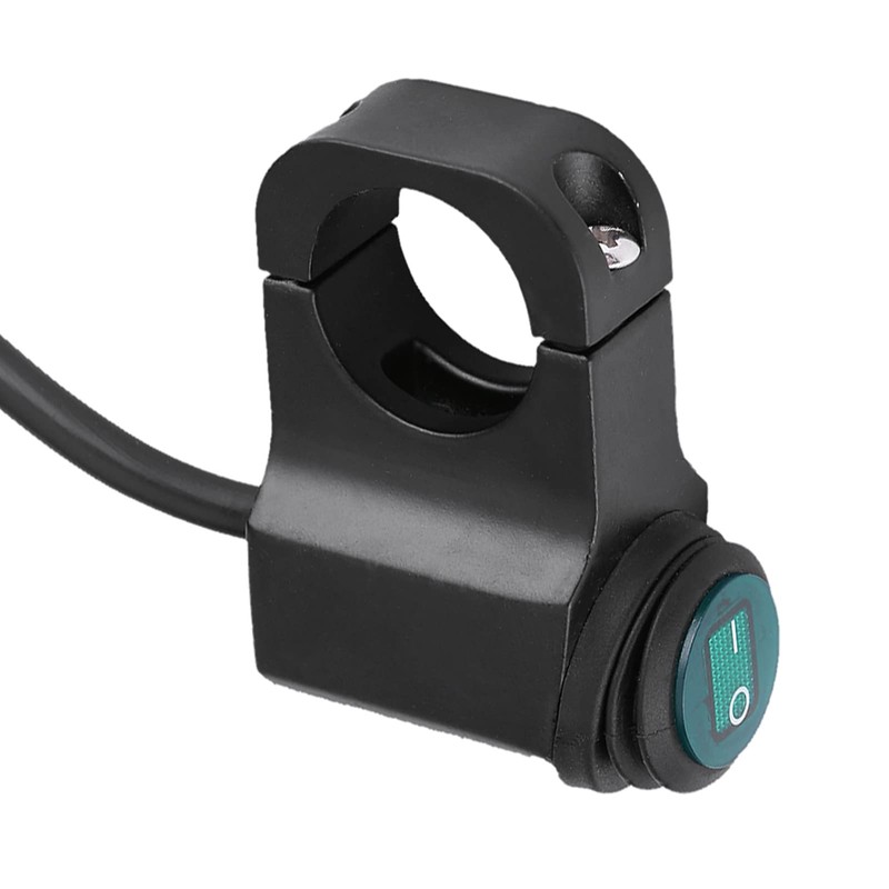 Keenso 12 V Motorcycle Switch, 12 V Waterproof Motorcycle Handlebar