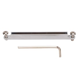 Guitar Saddle Metal Delicate Professional Acoustic Guitar Saddle Part for Repairing Silver