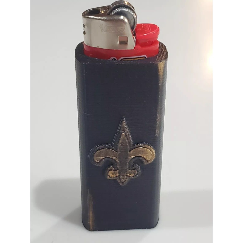 New Orleans Saints 3D Printed BIC Lighter Case *Read Description*