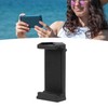 Phone Tripod Mount Portable Aluminum Alloy 1/4 Inch Screw Hole