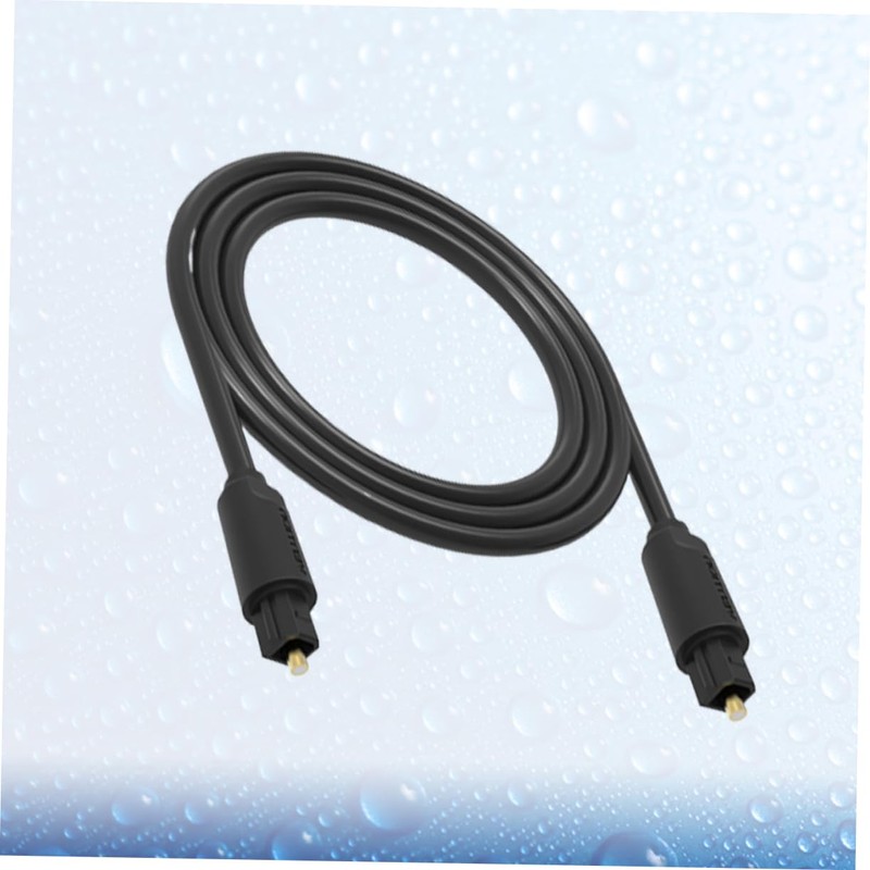 DOITOOL 1.5m Audio Cable Speaker Connection for Amplifiers Black Low-Loss