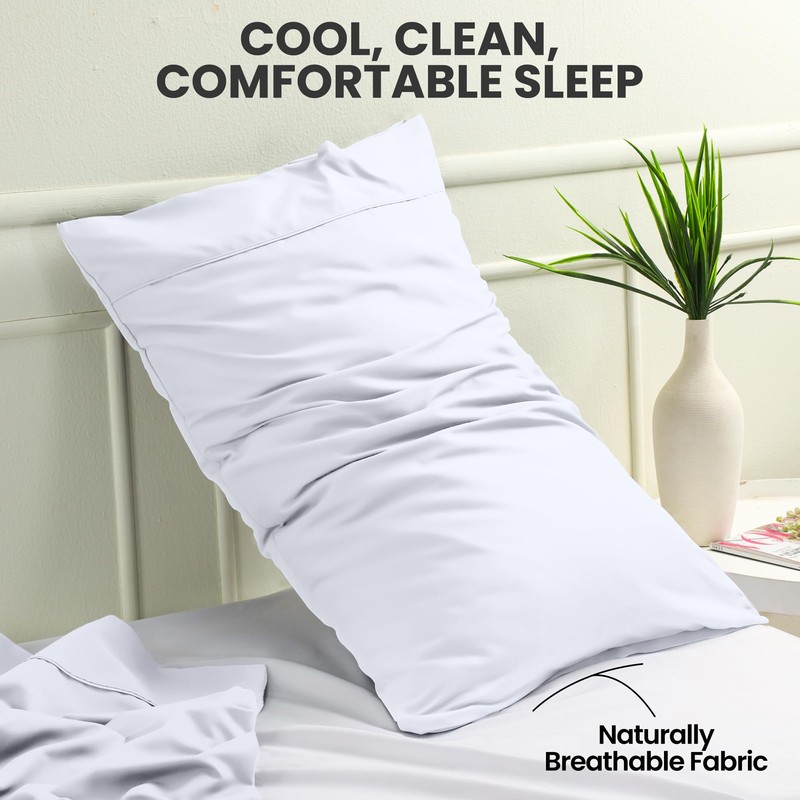 Utopia Bedding Queen Pillow Cases - 2 Pack - Envelope