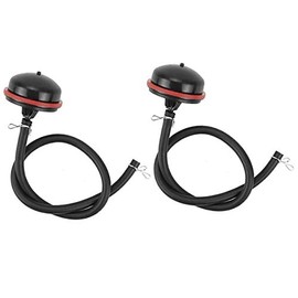Hippotech Pack of 2 793382 Primer Bulb with Fuel Line for Briggs 790221 for MTD for Craftsman 8HP 8.5HP Snowblower Snow Blower