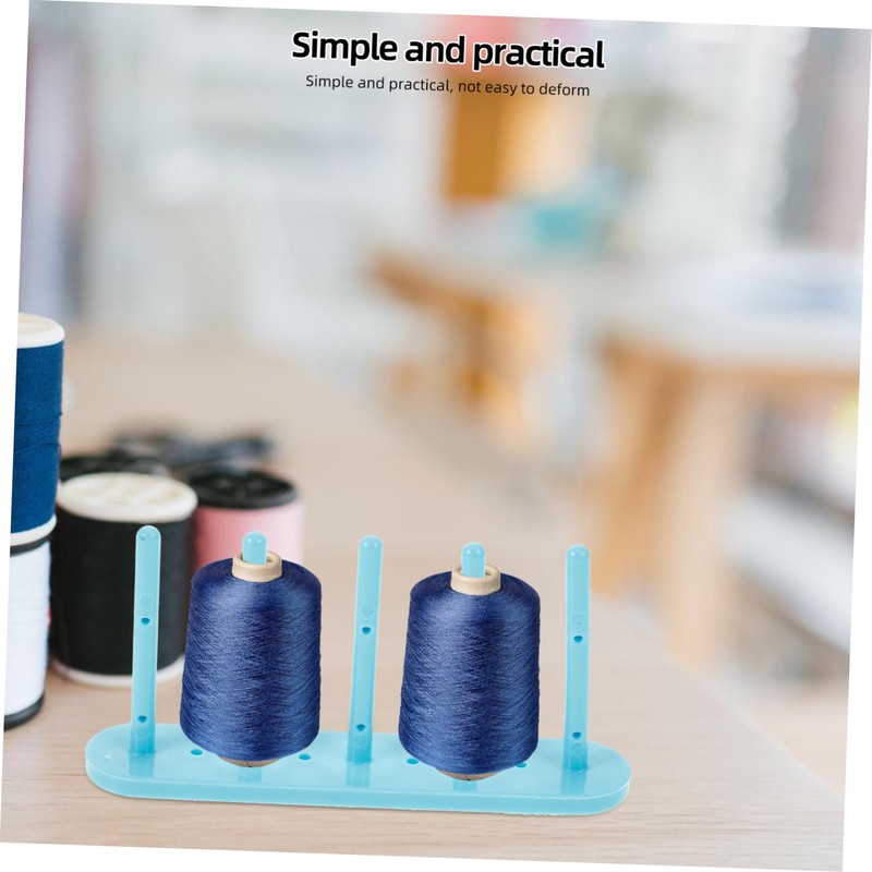 KONTONTY Magnetic Bobbin Holder Spool Thread Rack Thread Organizer Rack