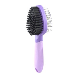 Fancy Pets Cepillo Doble Expert para Gato Pelo Medio y Largo, Cerdas para Desenredar y Acabado