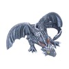 Big Squatting Dragon Sculpture Resin Gardening Ornaments for Home Outdoor