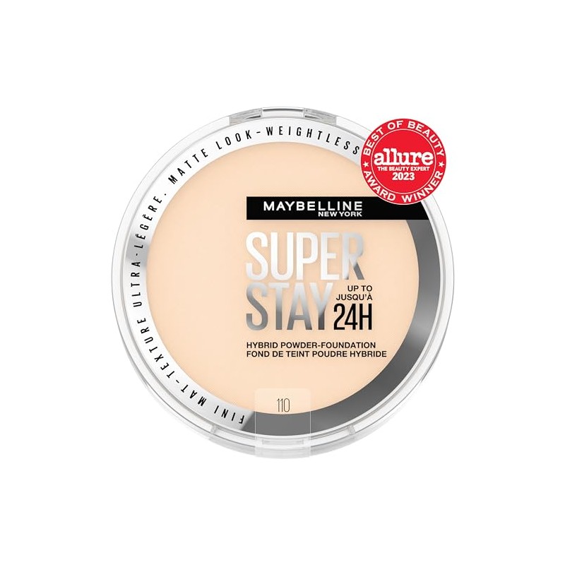 Maybelline Super Stay 24hr Hybrid Powder Foundation Medium Full Coverage