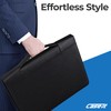 Case-it Executive Zipper Padfolio with Removable 3-Ring Binder and Letter