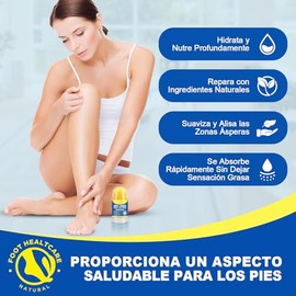 Crema Hidratante para Pies con Urea 60% y Acido Salicilico 2%, Crema para Pies Resecos y Agrietados, Cream Hidratante, Suavizante, Exfoliante y Remove