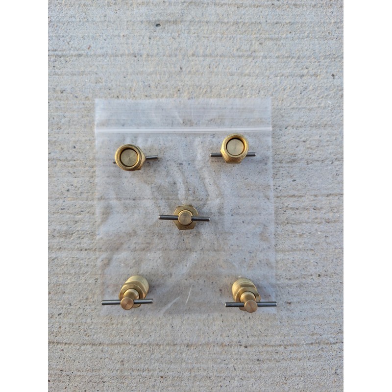 1/4'' NPT Brass Drain Valve for Air Compressor Tanks