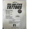 Chicago White Sox Peel and Stick Tattoos 8 per pack