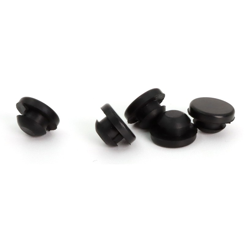 Basdures Brake Pedal Rubber Stopper Black 46584-5P010, 465845P010,46584-S0100,46584S0100（5 Pack）