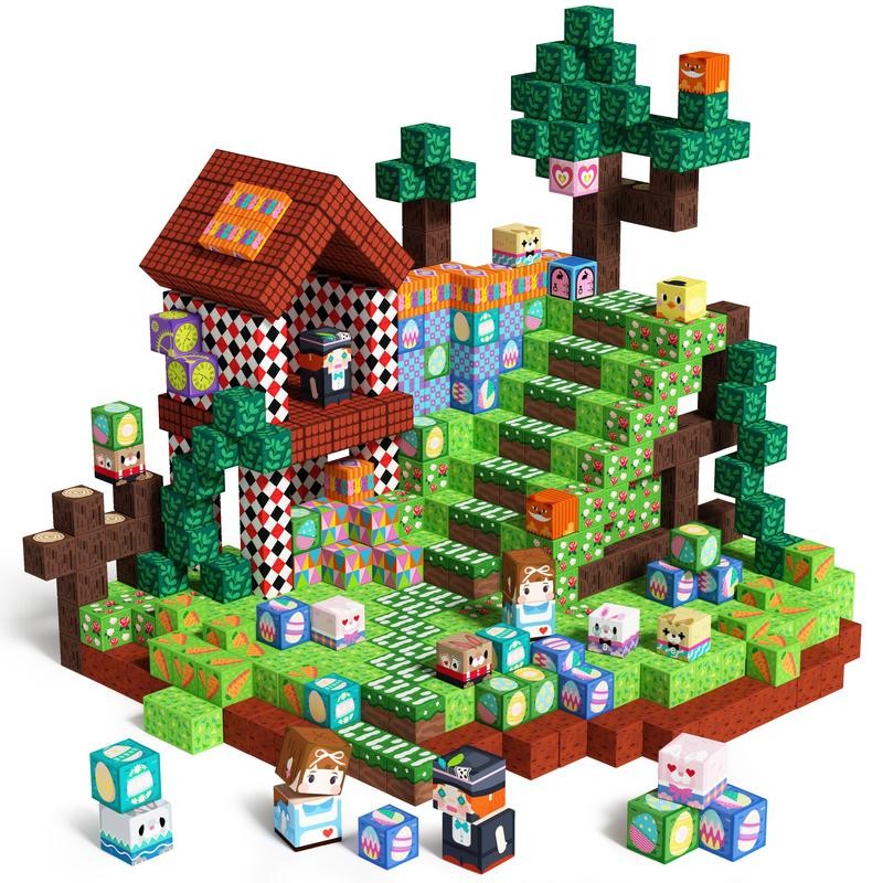 GobiDex Game-Basesd Valentine's Gift Mystic Grove Easter Egg Magnetic Blocks