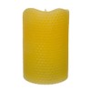 Kurt S. Adler 5-Inch Battery-Operated LED Honeycomb Candle with Flicker