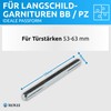 lockzz Square Pin 8 x 125 mm Galvanised - 8