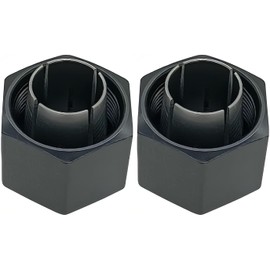 1/2" Router Collet 12.7mm replace For Dewalt 326286-04 DW6212 DW616 DW618, Craftsman router Hitachi 323-293, Boschh 2610906283 (2 Pck)