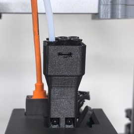 EMUKOEP 3D Printer Filament Hub Suitable for Kobra 3 S1C 3D Printer 8 in 1 Out Extruder Filament Hub