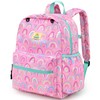 STEAMEDBUN Kids Backpack for Girls 5-8, Rainbow Girls Backpacks, Kindergarten