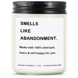 BEARAE Scented Jar Candle, Coworker Leaving Gifts for Women/Men, Goodbye/Going Away/Farewell/Moving Away Gifts for Friends, Leaving Job, 8oz