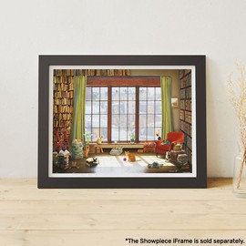 Pintoo Jigsaw Puzzles 1200 Piece for Adults - David Maclean - Window Cats Beautiful Plastic Puzzle for Home Decor Zero Dust Easy Storage [H2134]