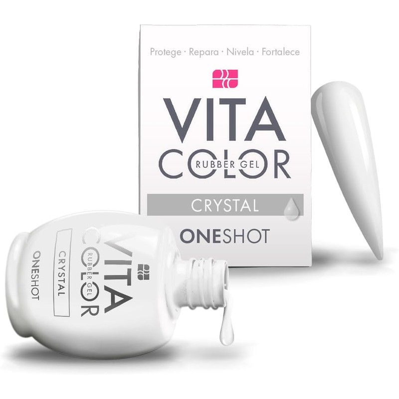 ONE SHOT - VITA COLOR Rubber Gel, Adicionado con Calcio,