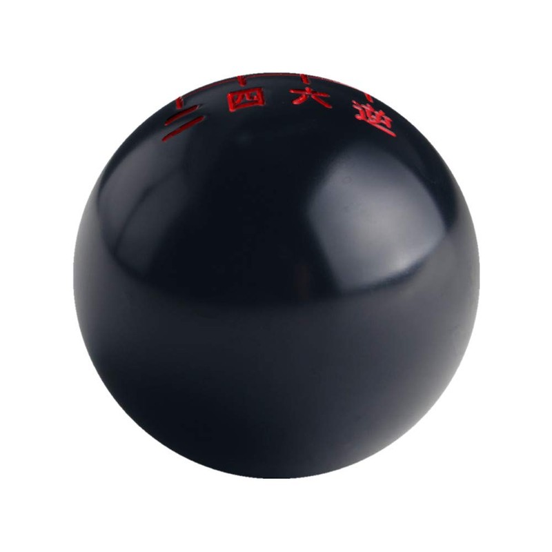 DEWHEL Black/Red Inlay Manual Shift Knob Short Throw Shifter 6