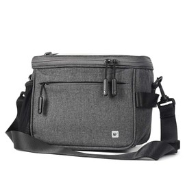 Rhinowalk Bicycle Waterproof Front Bag Handle Bag Frame Bag Side Bag, Gray
