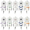UR URLIFEHALL 30 Pcs 5 Styles Dangling Dream Catcher Charms
