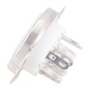 Aqevn 10pcs Ceramic B9A Silver Plated 9 Pin Vacuum Tube