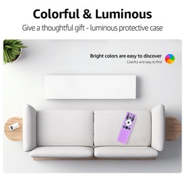 Snrigw XR16 Protective Cover for Xfinity TV Box Remote Voice Compatible with Comcast Flex Streaming Device(Glow Pink)