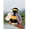TAMMYFLYFLY Soft Insect Plush Toy, Stuffed Bee Animal Doll,Cute Honeybee