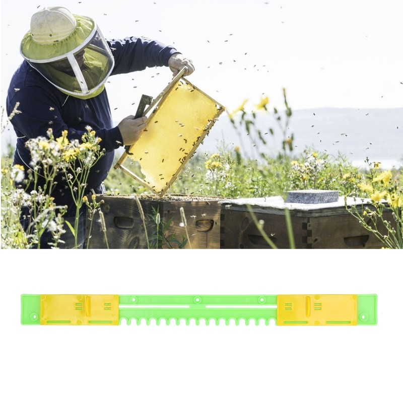 5Pcs Plastic Beehive Nest Door Bee Box Gate AntiEscape Beekeeping