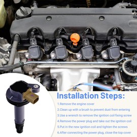 Kywvibc 6 Packs UF646 Ignition Coil Pack SP534 Double Iridium Spark Plug for 11-17 Ford F-150 Explorer Taurus Transit-150 250 350/Lincoln MKT Navigator V6 3.5L Turbo BL3Z12029C DG549