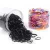 Large Quantity Rubber Bands (WFHX6CP) / 고무줄 머리끈 헤어끈 고무밴드 대용량 (WFHX6CP)