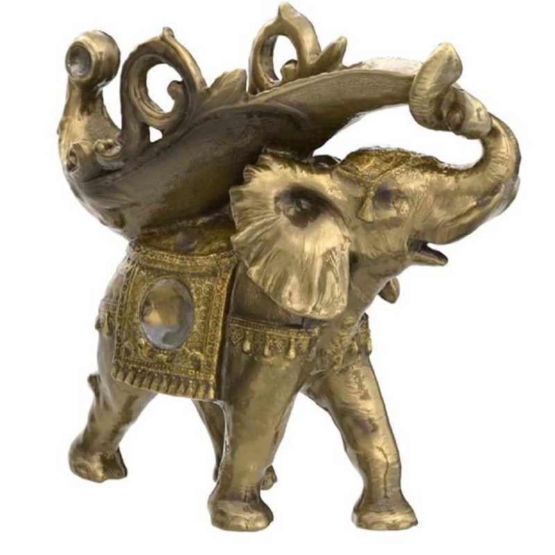 ICE Armor Lucky Wealth Thai Elephant Wine Rack Bottle Holder,