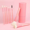 Docolor Makeup Brushes Set with Holder 8 Pieces Essential Makeup