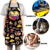 MYSOMY Colombia Aprons With Pocket Colombian Cooking Apron Colombia Flag