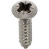 A4 Stainless Steel Countersunk Pozidrive Pan Head Screw 3.5 mm