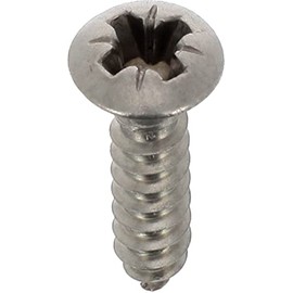 A4 Stainless Steel Countersunk Pozidrive Pan Head Screw 3.5 mm x 16 mm, DIN 7983, Pack of 25