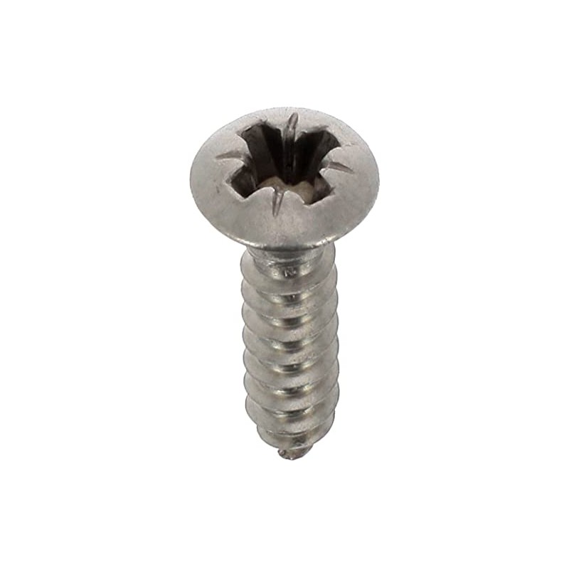 A4 Stainless Steel Countersunk Pozidrive Pan Head Screw 3.5 mm