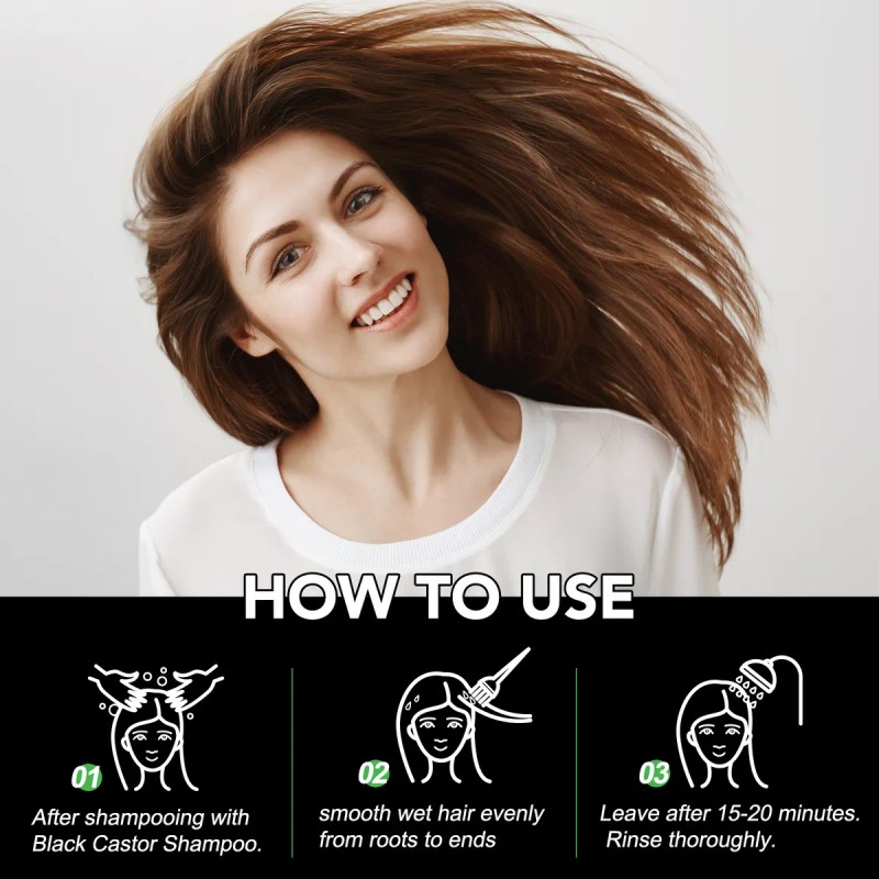 Mascarilla Capilar Aceite Ricino Nutre Fortalece Tu Cabello